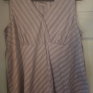 Sleeveless summer top